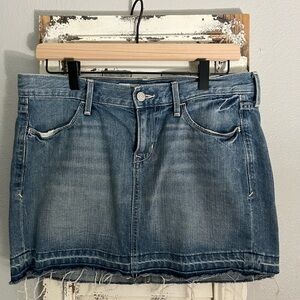 Old Navy Blue Denim Mini Skirt